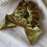 Royal Gold Ribbon Scrunchie