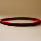 Tight Headband Velor Red