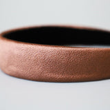 Shiny Brown Thin Headband No Studs