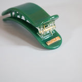 Kelly Green Gloss Bar Hair Clip