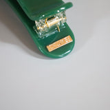 Kelly Green Gloss Bar Hair Clip
