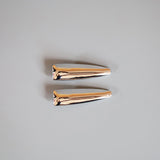 Metal SIlver Hair Clip(2pcs)