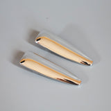 Metal SIlver Hair Clip(2pcs)