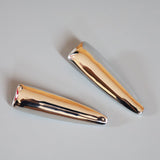 Metal SIlver Hair Clip(2pcs)