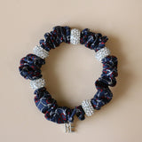 Silk Studs Pony Navy Red