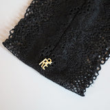 Lace Black Headband