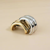 Double Silver Metal Ring Pony