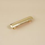 Gold Metal Square Barrette