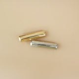 Gold Metal Square Barrette