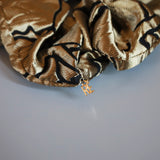 Luster Vivid Gold Scrunchie