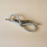 Crystal Rope Ribbon Barrette