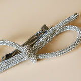 Crystal Rope Ribbon Barrette