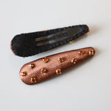 Shiny Brown Hair Pin