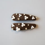 Brown Pearl Hair Pin