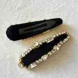 Hair Pin Black Gold