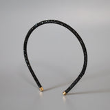 Black Crystal Headband