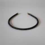 Black Crystal Headband