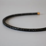 Black Crystal Headband