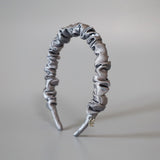 Gather Headband Silver Grey