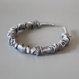 Gather Headband Silver Grey
