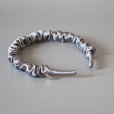 Gather Headband Silver Grey