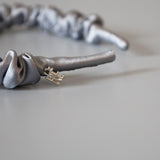 Gather Headband Silver Grey