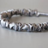 Gather Headband Silver Grey
