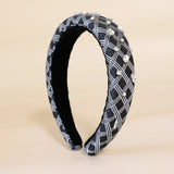 OG Headband Black Silver Silver