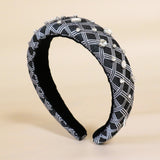 OG Headband Black Silver Silver