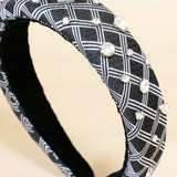 OG Headband Black Silver Silver