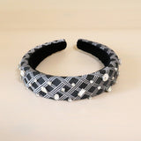 OG Headband Black Silver Silver