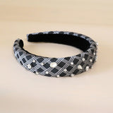 OG Headband Black Silver Silver