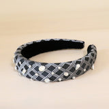 OG Headband Black Silver Silver