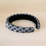 OG Headband Black Silver Silver