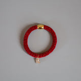 Daily Hair Pony Set Red（3pcs）