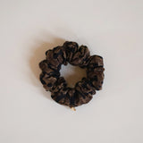 Dark Leopard Mini Scrunchie