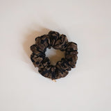 Dark Leopard Mini Scrunchie