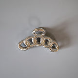 Silver Chain Hair Clip
