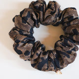 Dark Leopard Mini Scrunchie