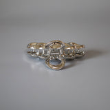 Silver Chain Hair Clip