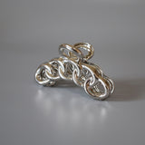 Silver Chain Hair Clip