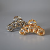 Silver Chain Hair Clip