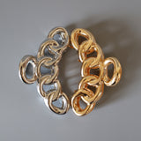 Silver Chain Hair Clip