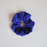 Swish Ribbon Scrunchie Blue-Navy