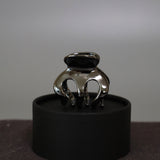 Metal Black Marron Clip