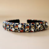 Slender Headband Navy White