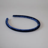 Tight Headband Velour Navy