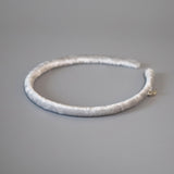 Tight Headband Velour Silver