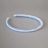 Tight Headband Velour Lt.Blue