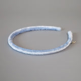 Tight Headband Velour Lt.Blue